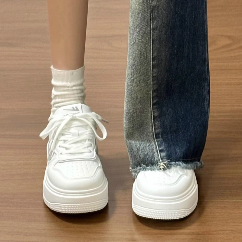双11好物/回力厚底小白鞋显脚小2025秋季爆款增高休闲鞋百搭女鞋
