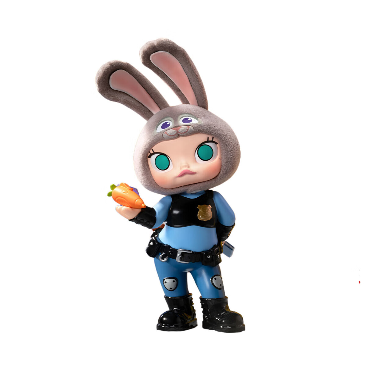 疯狂动物城联名 ×MOLLY 盲盒制服朱迪尼克系列手办礼物小摆件