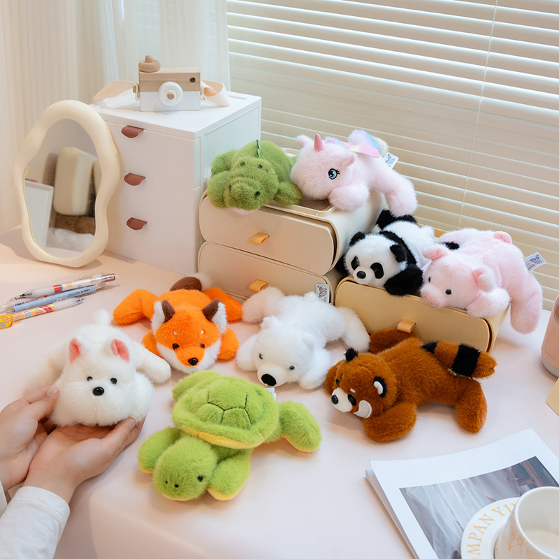 可爱掌中玩偶毛绒玩具桌面手腕垫玩偶告别鼠标手腕宝桌伴娃娃公仔