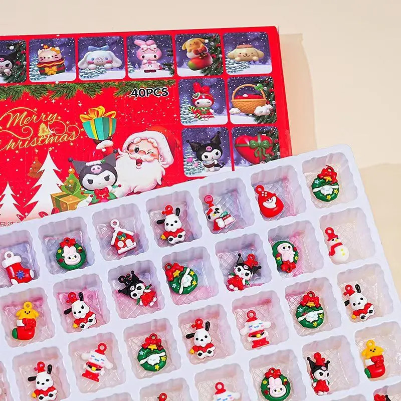 40洞圣诞公仔洞洞乐小学生儿童圣诞礼物挂件戳戳乐送礼摆摊