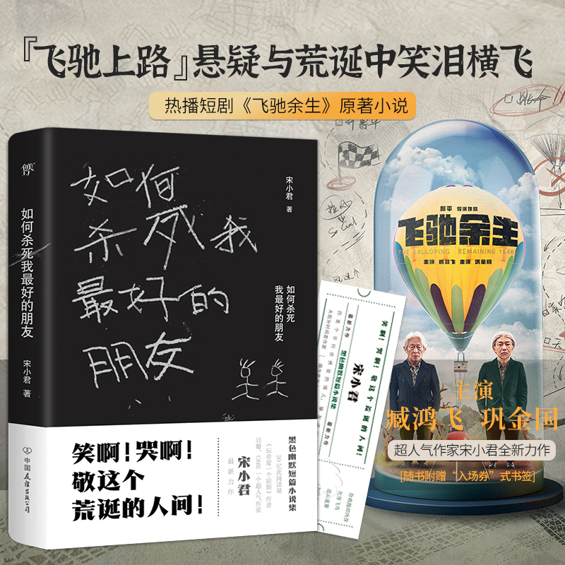 如何杀死我最好的朋友 豆瓣ONE知乎金句大神宋小君黑色幽默小说集