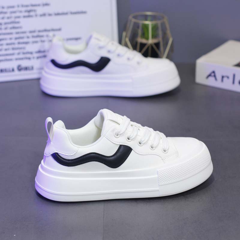 秋季新款男士小白鞋厚底增高休闲鞋轻便软底潮流男鞋运动鞋板鞋