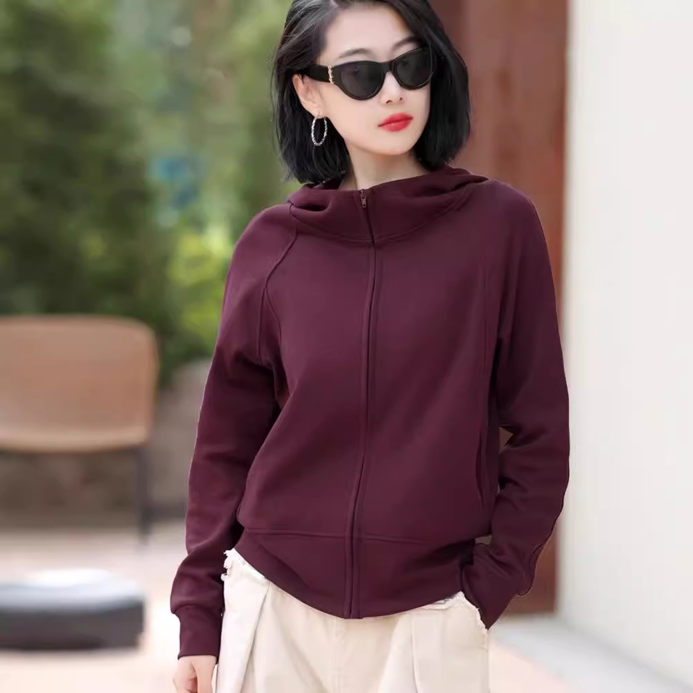 外套女洋气炸街女装连帽卫衣秋冬2025新款胖mm正品休闲上衣爆款潮