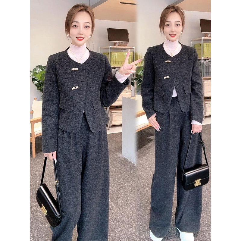 【有运费险】西装时尚套装女装春秋韩版时尚休闲风网红秋装轻熟风