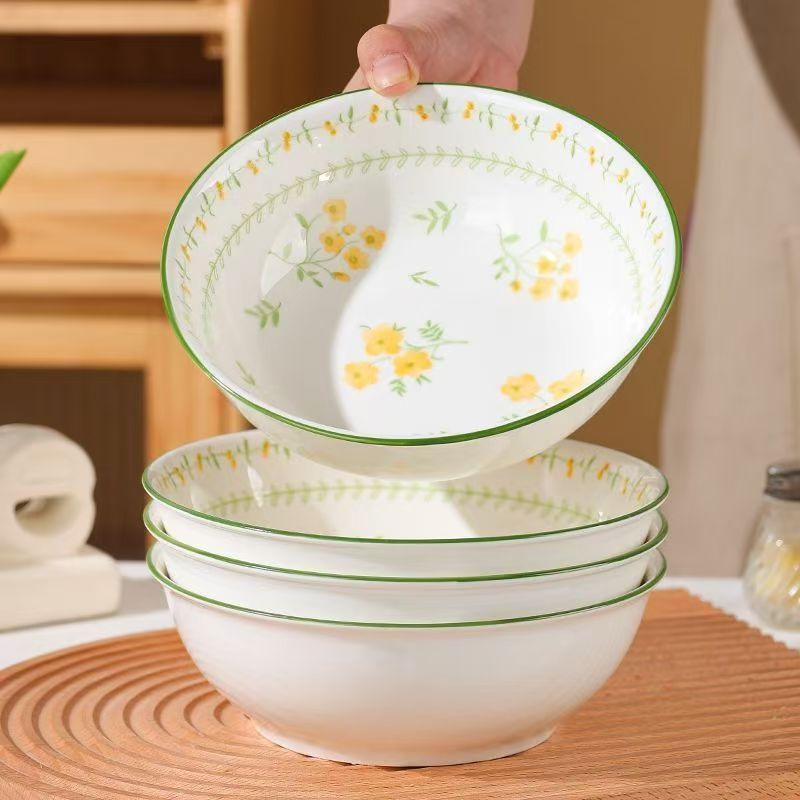 春意盎然7英寸面碗汤碗螺蛳粉碗拉面碗釉下彩餐具新款KS