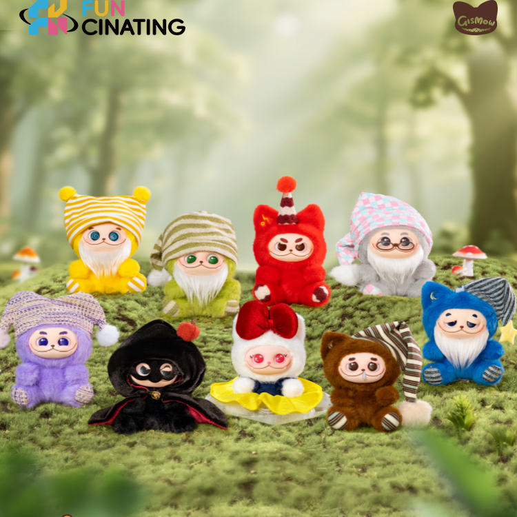 明星同款Gismow小憨包联盟系列毛绒盲盒包挂女生潮玩礼物中秋公仔