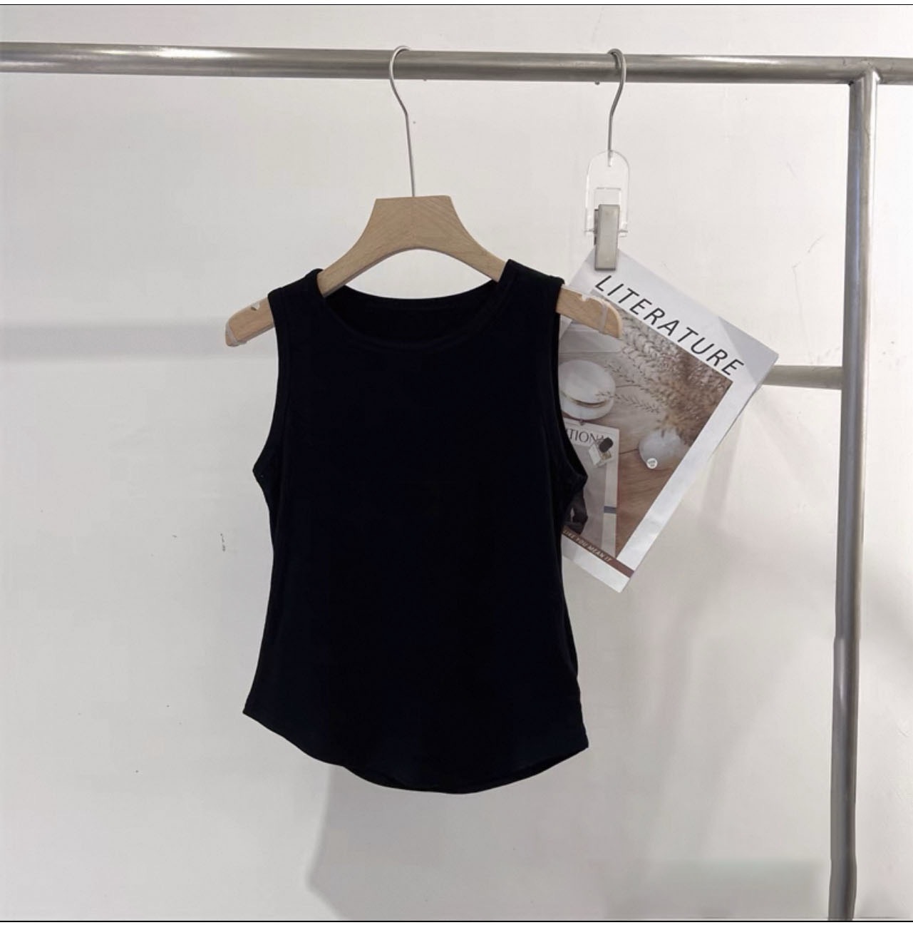 祯智服饰【两件装】ZZ-0302 无袖打底背心内搭 圆领通勤背心 显瘦