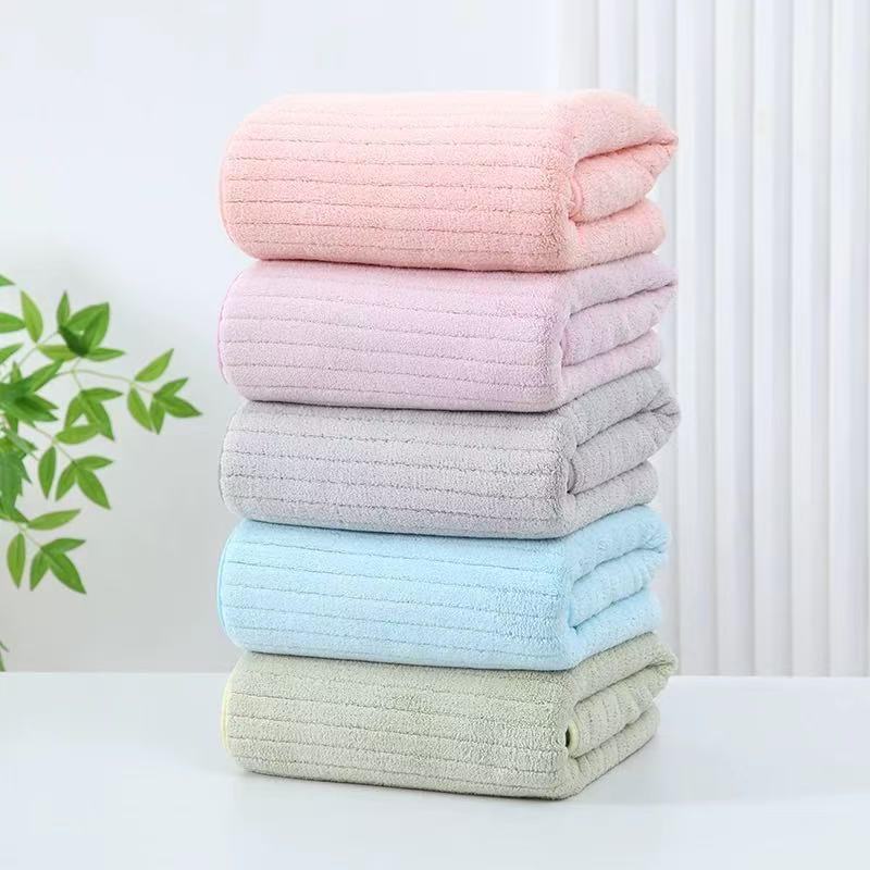 浴巾，柔软吸水，家用洗澡裹巾大浴巾