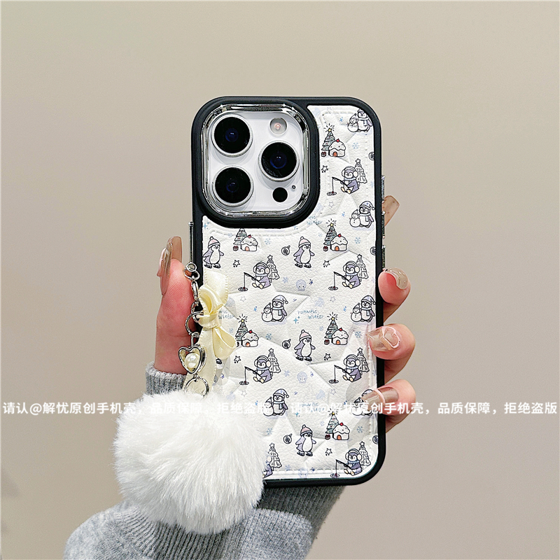 电镀镜框五星鼓包适用苹果17/iPhone/华为pura80手机壳新款防摔潮