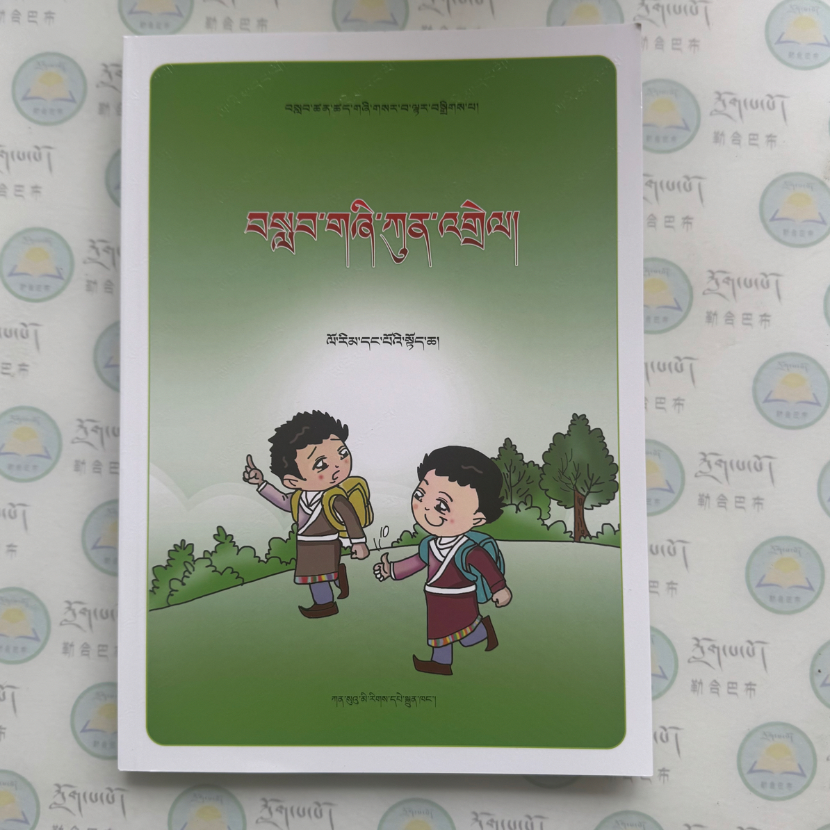 小学藏文藏语文全解1-6上册同步新教材小学生书书本