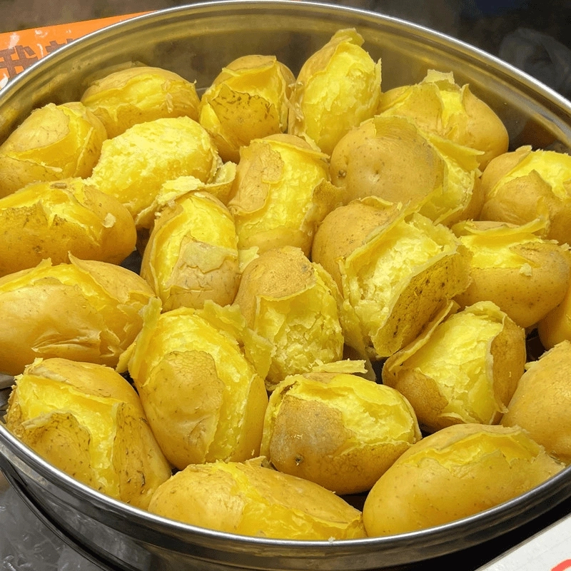 2025甘肃定西黄皮土豆9斤现挖沙地黄心洋芋马铃薯面5斤沙面细腻