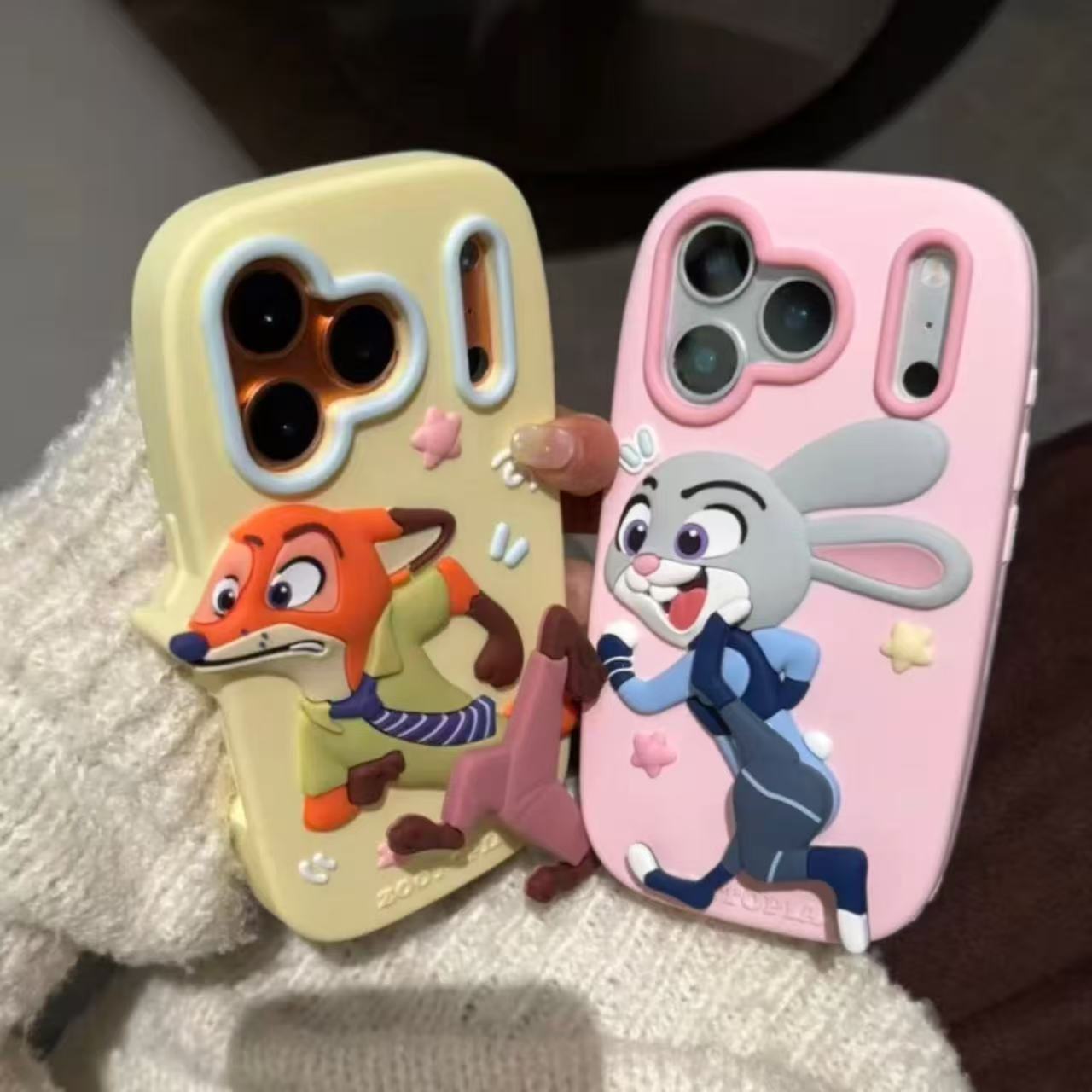 旋转飞毛腿朱迪尼克适用iPhone17promax手机壳苹果16Pro硅胶15/14