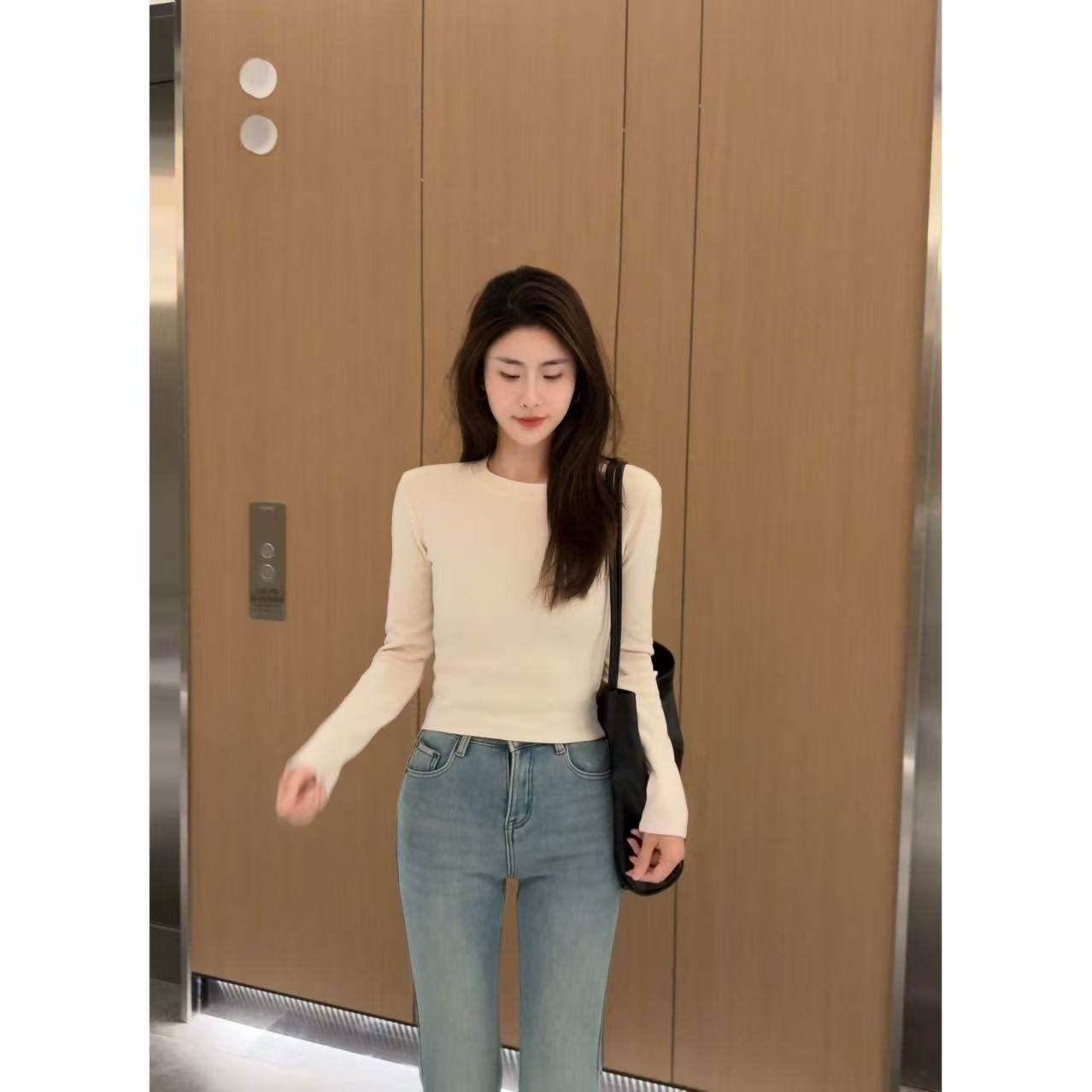 【火辣辣打底衫】小允姐姐2025新款时尚气质打底衫【1124】