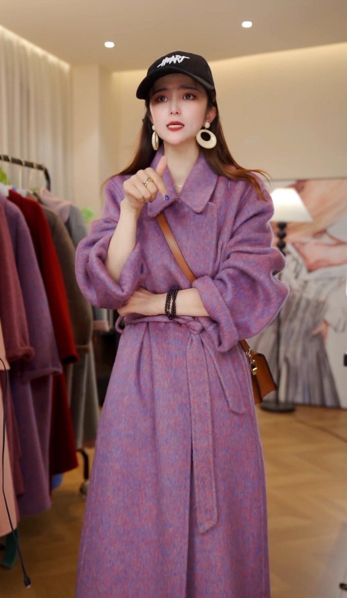 【Panduola801】2025新款贵妇高奢桑蚕丝羊毛高奢经典双面大衣