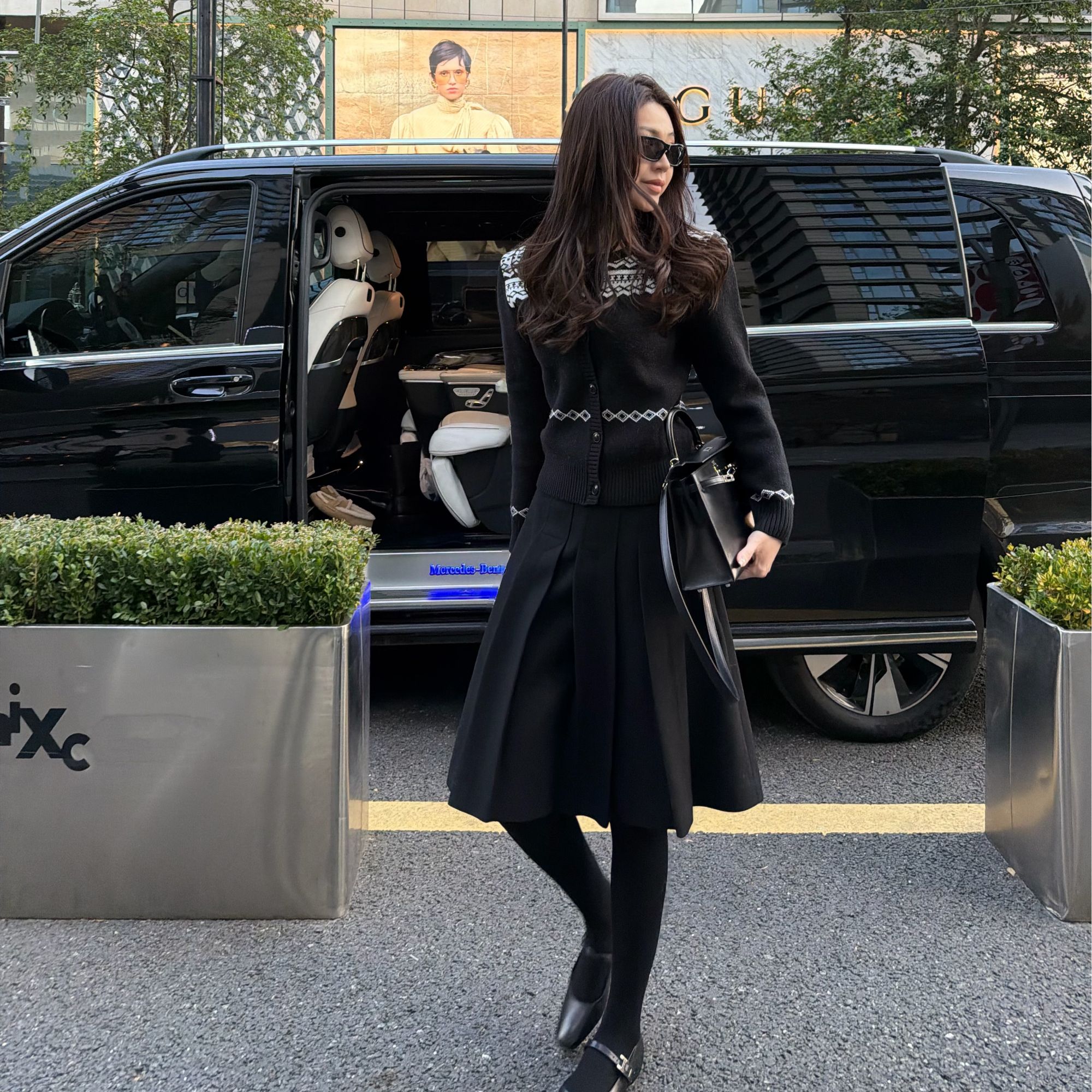 王嬛嬛MsLime新款【琛宝】绵羊毛秋冬保暖舒适百搭开衫HD2D0063