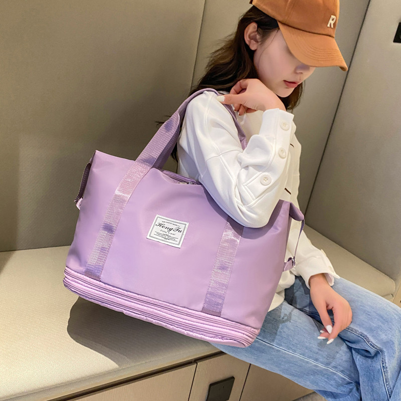 多功能旅行包大容量女2023新款短途手提行李包轻便待产收纳健身包