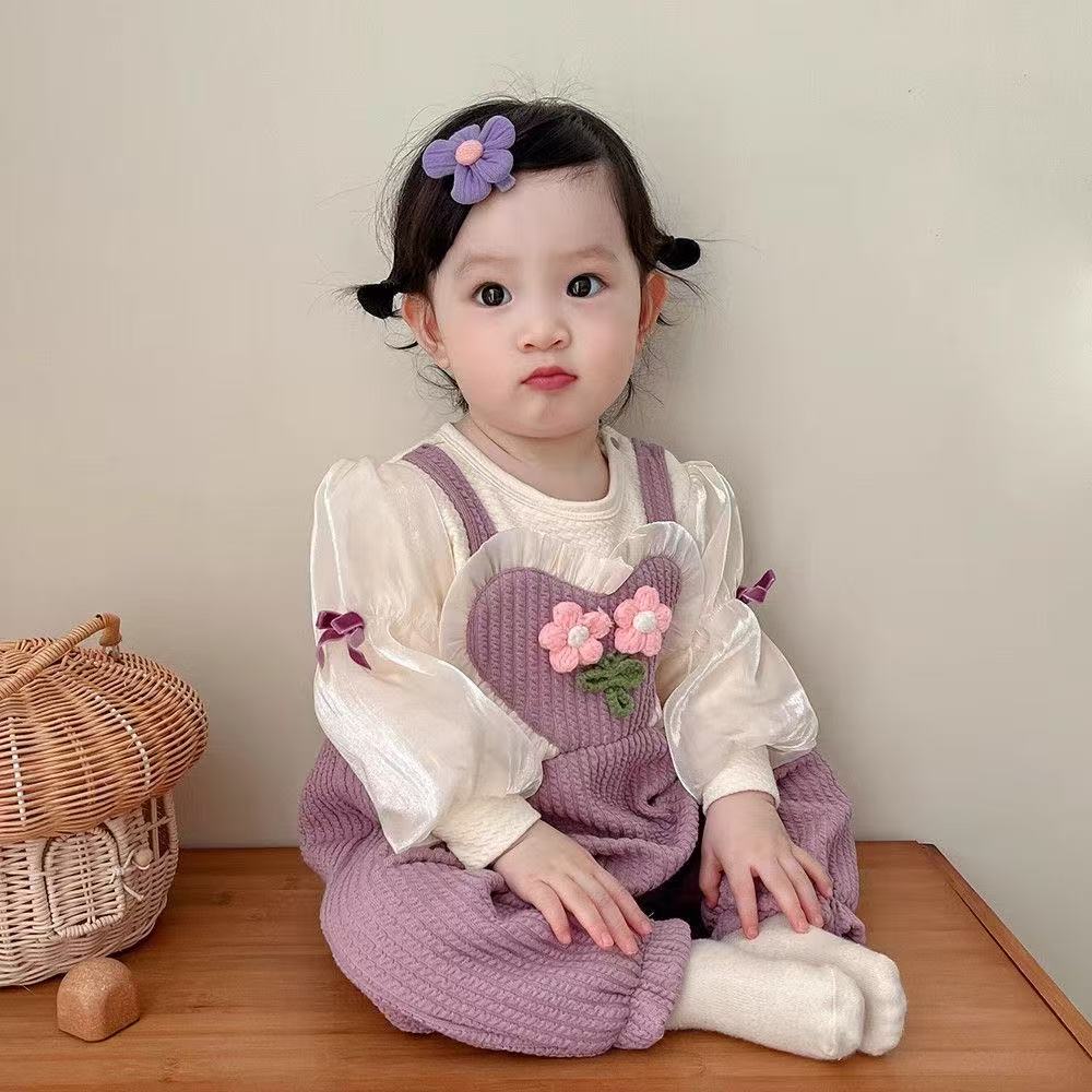 婴儿秋装包屁衣新生儿衣服宝宝连体衣公主满月爬服百天哈衣春秋