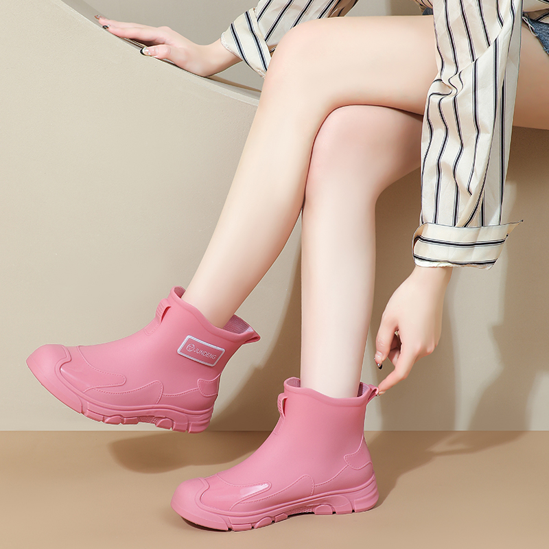 军登雨鞋女款2025新款硅胶防滑耐磨防水鞋厨房钓鱼雨靴胶鞋水鞋男