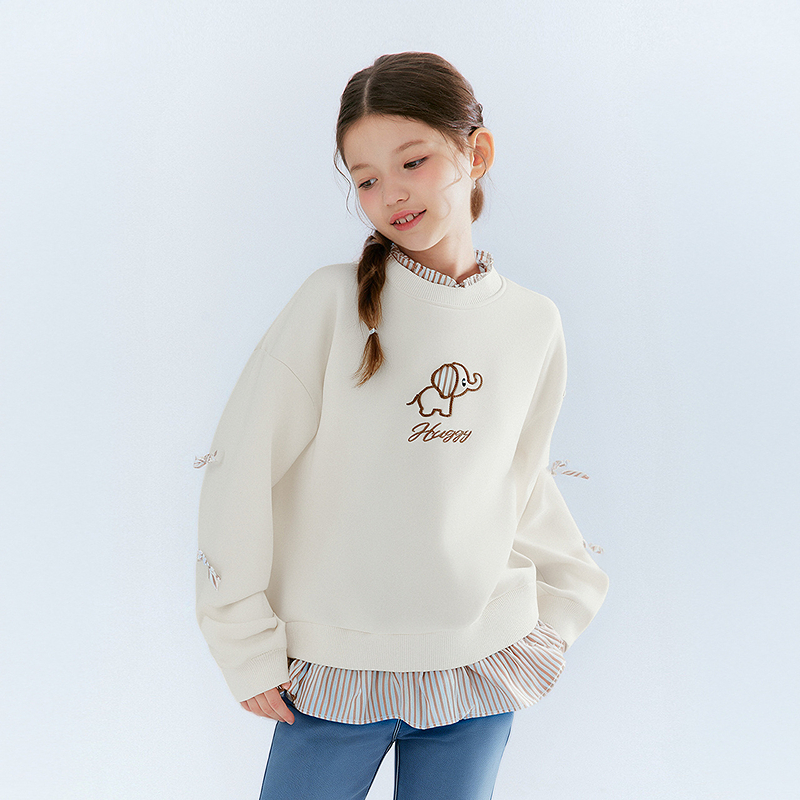 【加绒卫衣合集】笛莎童装女童卫衣秋冬季儿童洋气休闲套头上衣