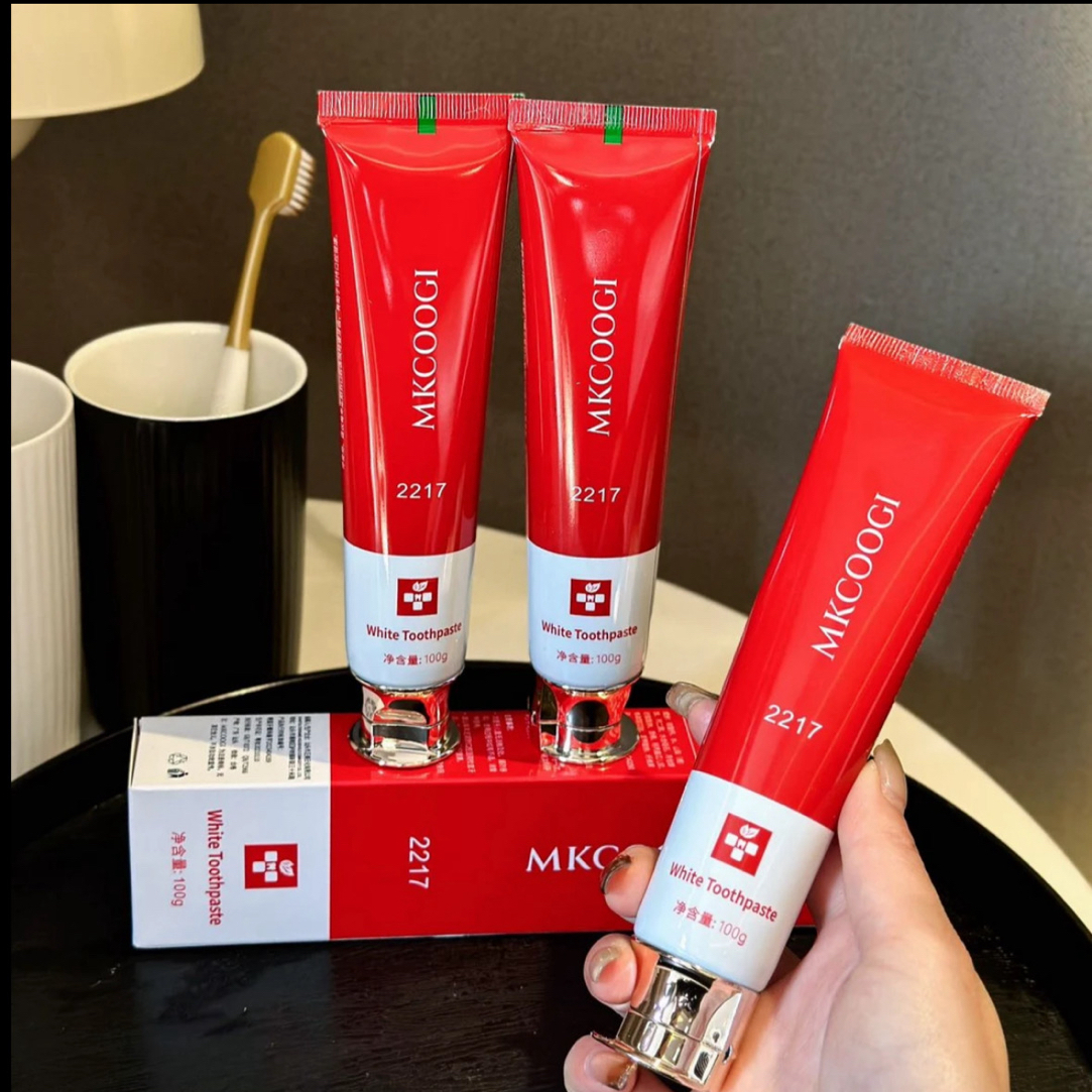 MKCOOGI 亮白草本清新抑菌去渍深层护理牙膏