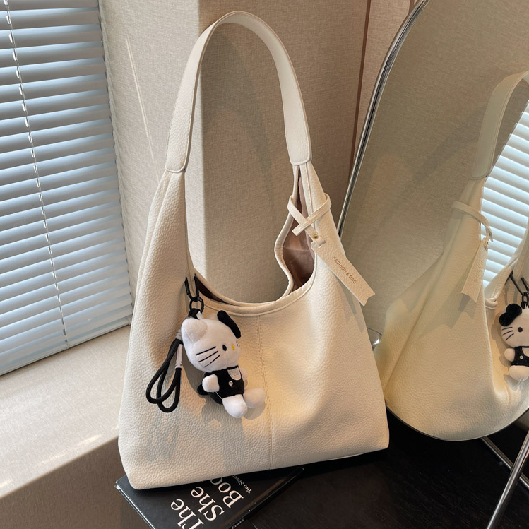 2025休闲新款大容量包包女百搭质感单肩斜挎包简约爆款通勤托特包