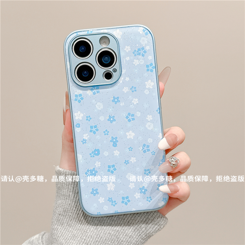 金属漆水凝壳适用苹果iPhone17/华为荣耀/OPPO/VIVO/小米手机壳潮