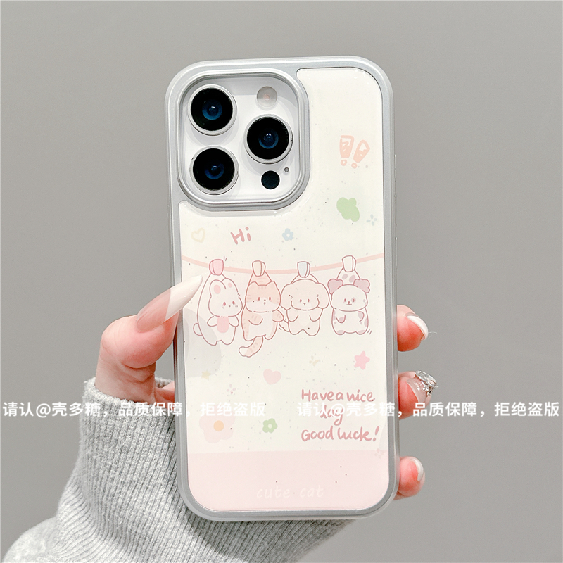 肤感水凝壳适用苹果iPhone17/华为荣耀/小米手机壳华为PURA70爆款