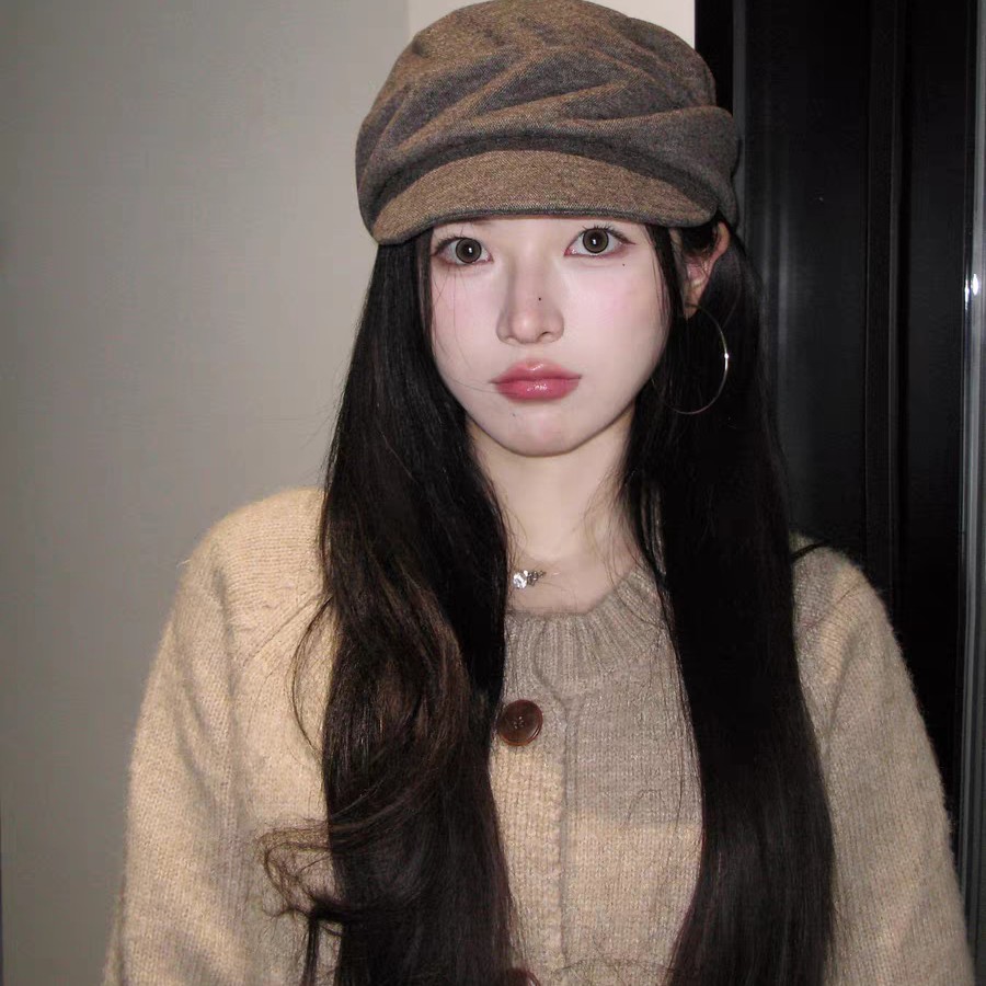 出日本~柔软！ 出口日本平顶褶皱山本风 2025秋冬新款褶皱日系复古