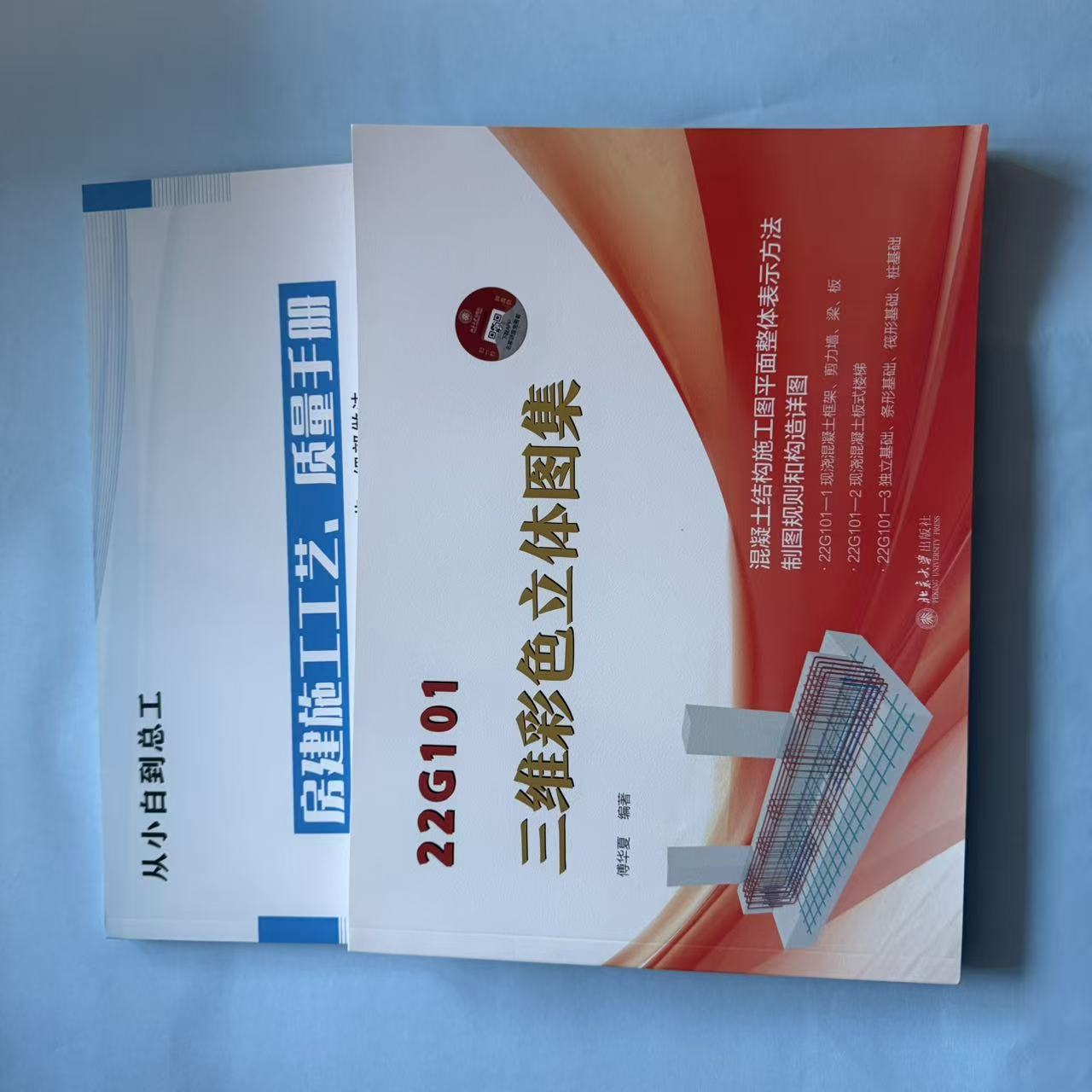 22G101三维彩色立体图+白工/王小昱施工手册+视频/钢筋识图