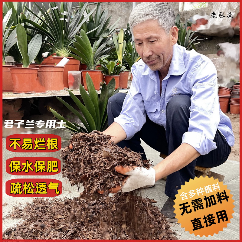 君子兰专用优选植料精配土配方土换土腐叶松针土营养土5.3斤基质