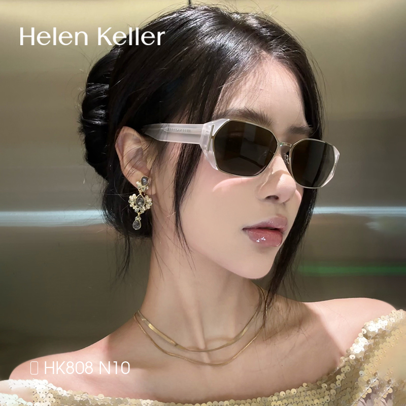 【小冰块】海伦凯勒潮流可爱太阳镜墨镜女HK808墨镜男士女款户外