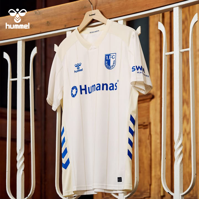 HUMMEL马格德堡2025-26赛季客场球衣欧洲进口原版球员版吸湿速干
