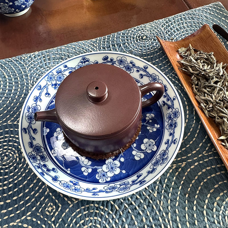 宜兴紫砂壶汉瓦紫袍玉砂纯手工原矿老紫泥紫砂茶具紫砂茶壶