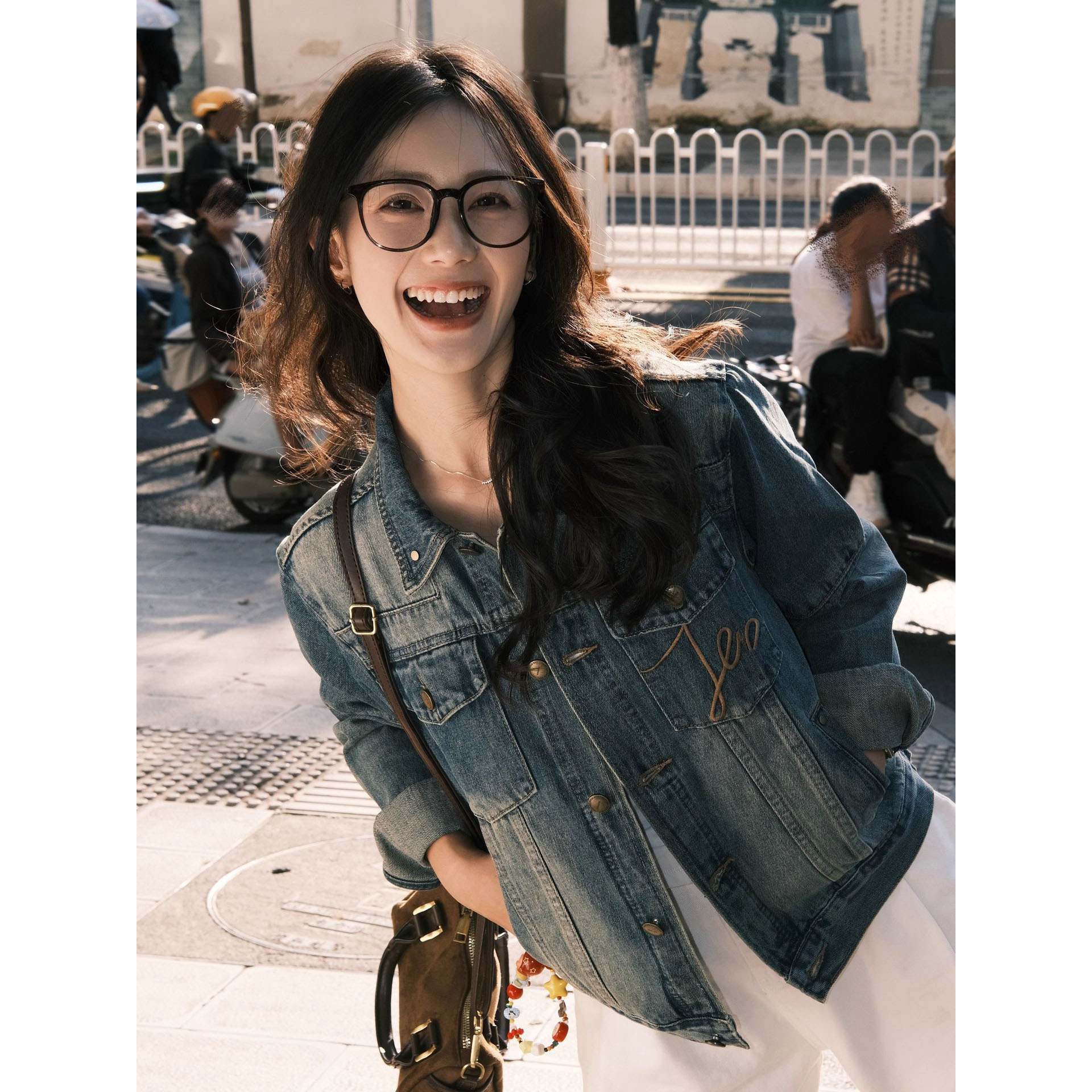 美式复古水洗牛仔外套女2025新款超好看秋季短款小个子休闲夹克潮