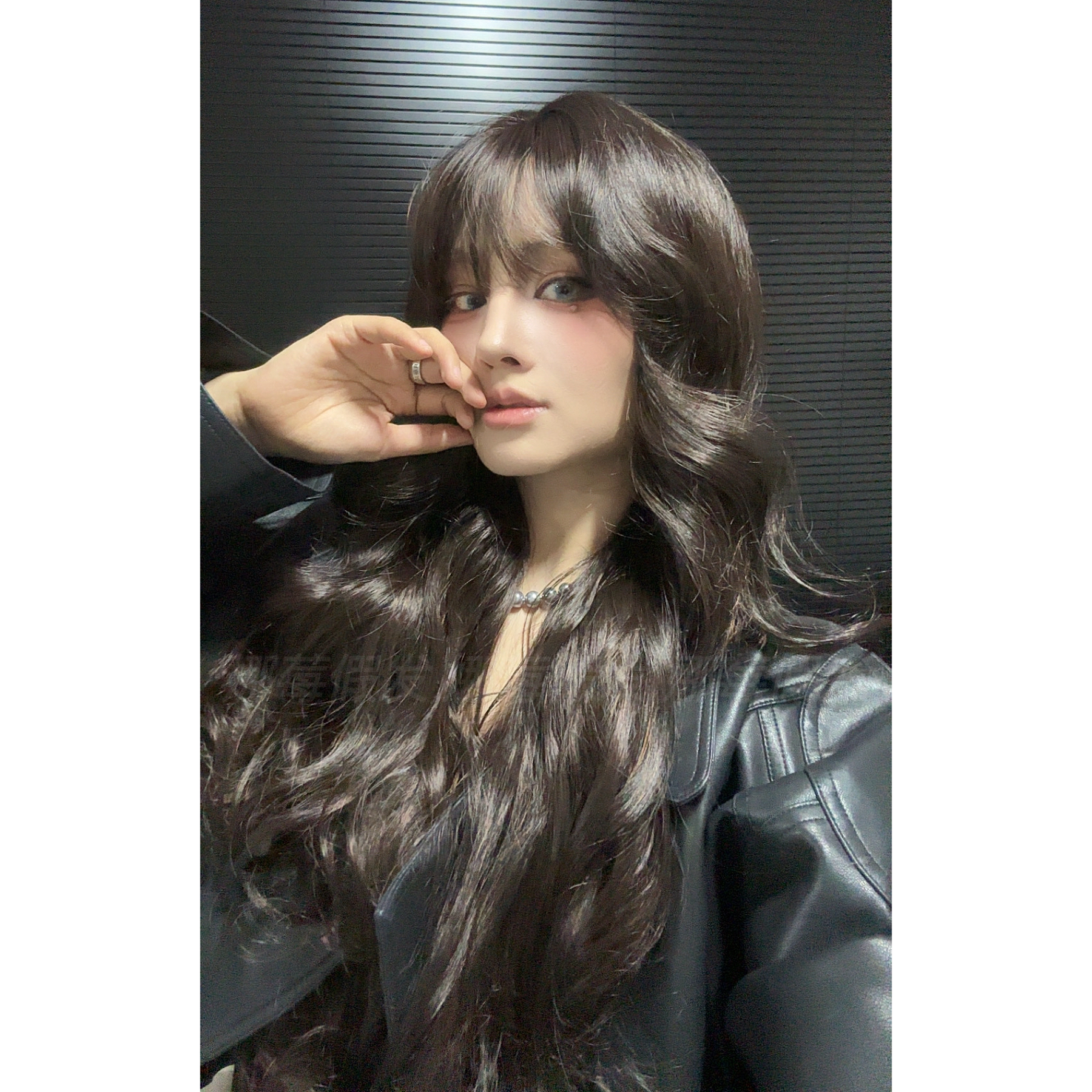 【小妈卷卷齐刘海】娜莓进口混丝自然氛围感修颜网感女全头套A假发