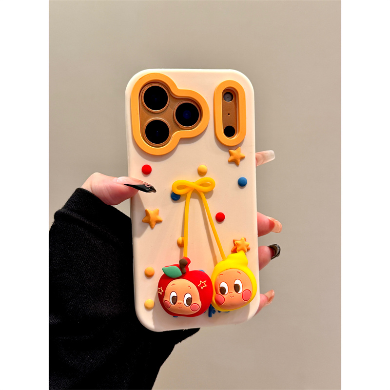 适用苹果iphone17promax硅胶星星16pro韩风软壳15防摔14ins手机壳