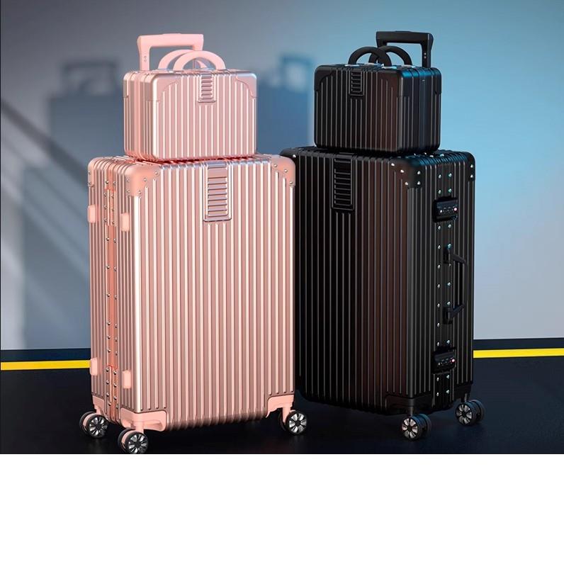 行李箱男生大容量ins网红女新款拉杆箱24寸子母箱结实耐用旅行箱