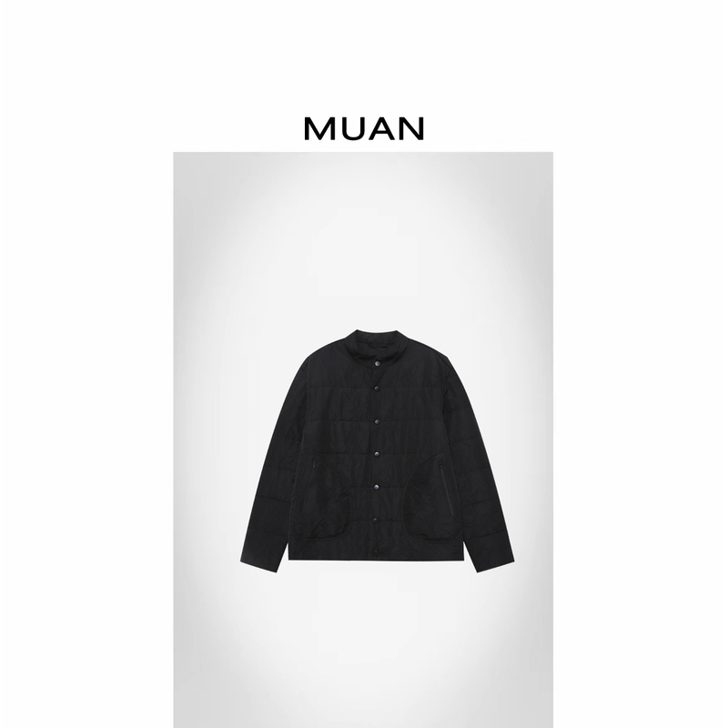 木岸MUAN：《中古时代棉服》“中古系列”定制棉服上衣女D-DG3-9040