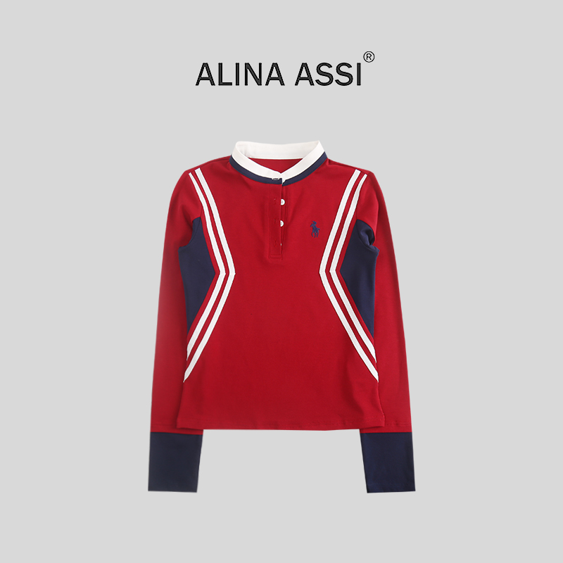 【糯米姐】2025秋冬新款T恤百搭休闲长袖上衣Y1281