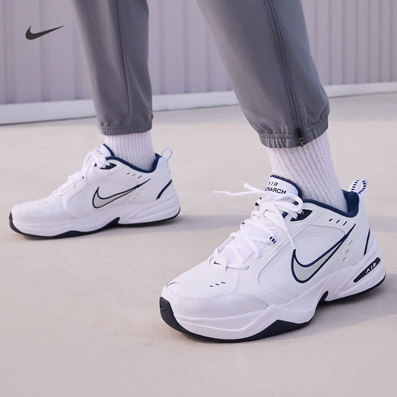 耐克Monarch男女老爹鞋冬轻便缓震运动经典支撑训练鞋 415445-102