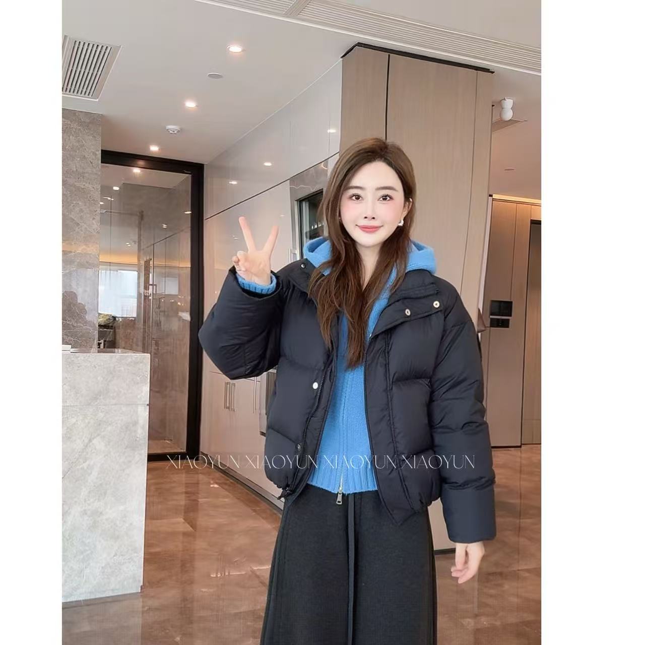 【肯豆升级款羽绒服 】小允姐姐2025新款气质时尚羽绒服【1124】