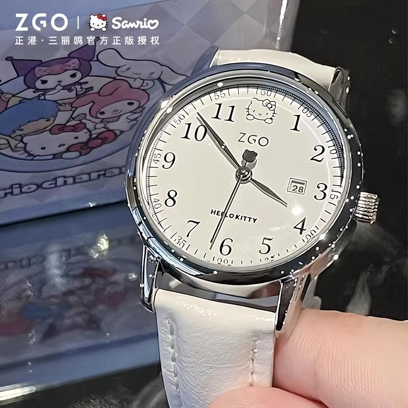 HelloKitty三丽鸥手表女款学生初高中儿童女孩考试专用机械Hello