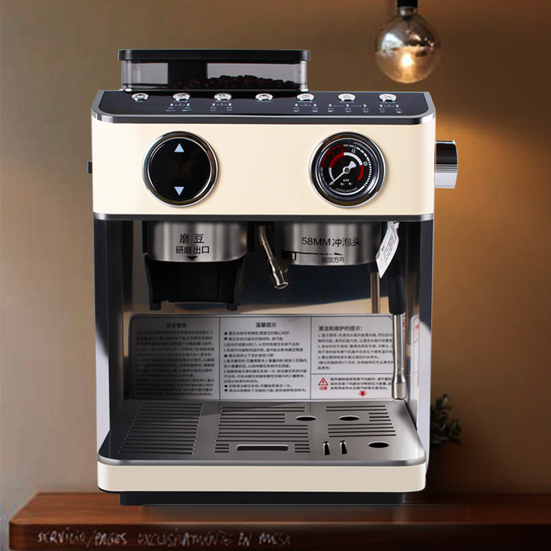 blantyre布兰泰咖啡机双加热商用半自动咖啡机家用意式研磨一体机