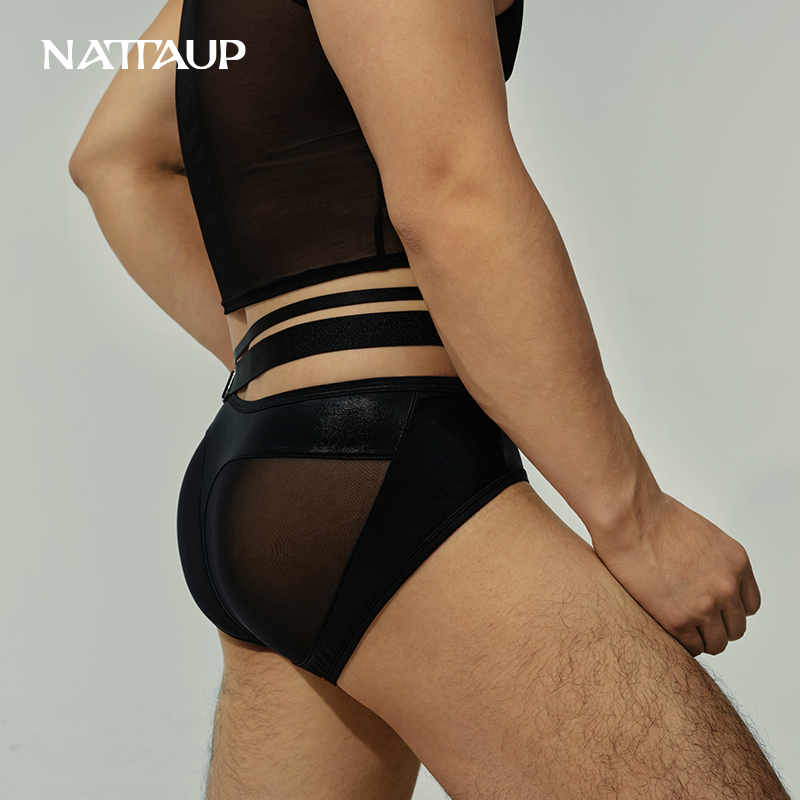 NATTAUP【新品】 A系列男士可拆卸配件提臀三角裤