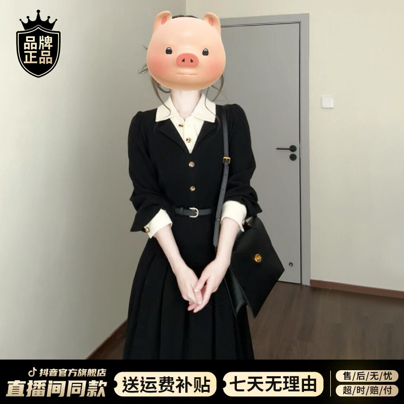 夏天轻奢洋气出街衣服高贵系连衣裙子女爆款2025夏新款高级感长裙