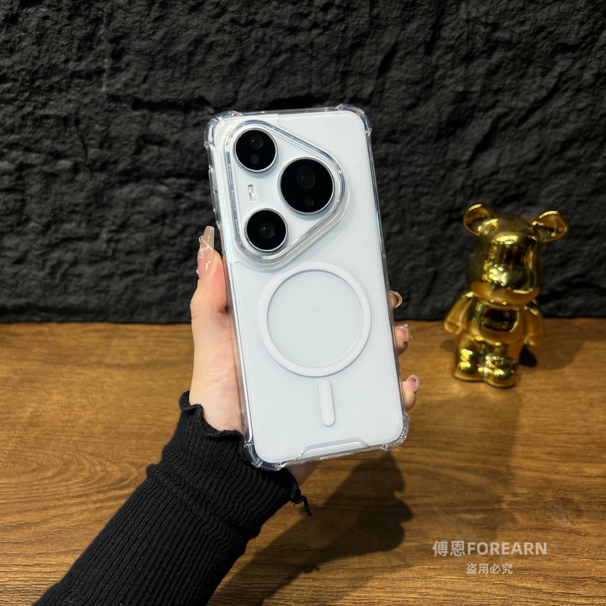 适用于华为Pura80Pro手机壳Pura80Ultra保护套磁吸pura80全包透明