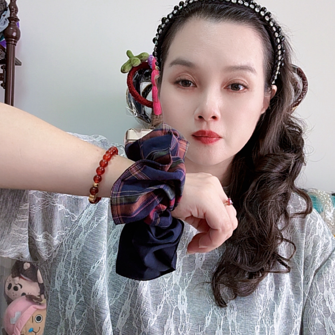 （清货款）小众个性发圈发箍抓夹发饰组合（不退不换）