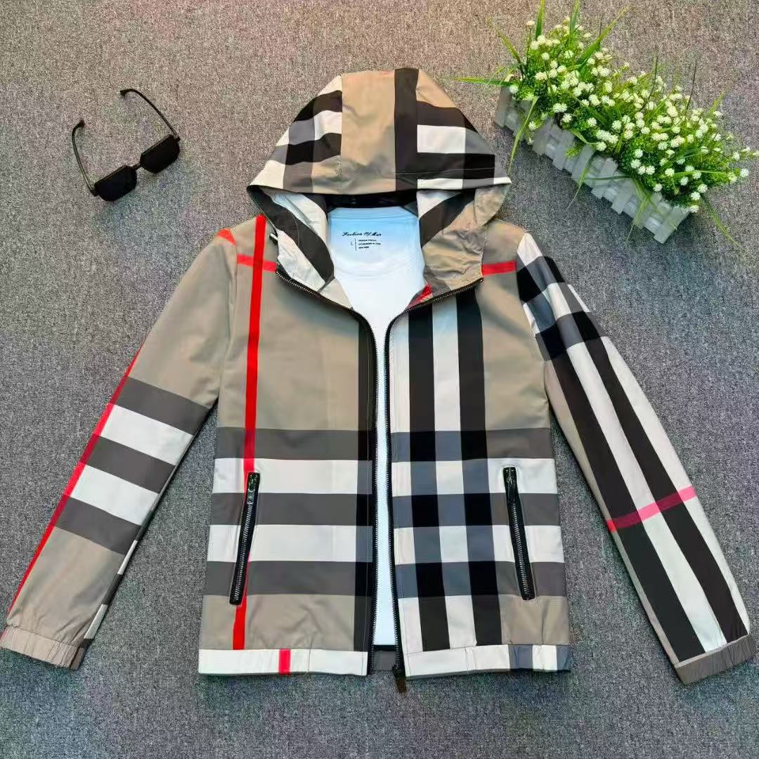 2025春季新款时尚欧货百搭帅气休闲时尚连帽夹克外套135