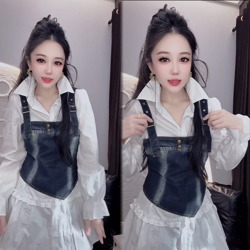 2025秋冬新款时尚显瘦气质网红高档套装女高级百搭宽松大码两件套