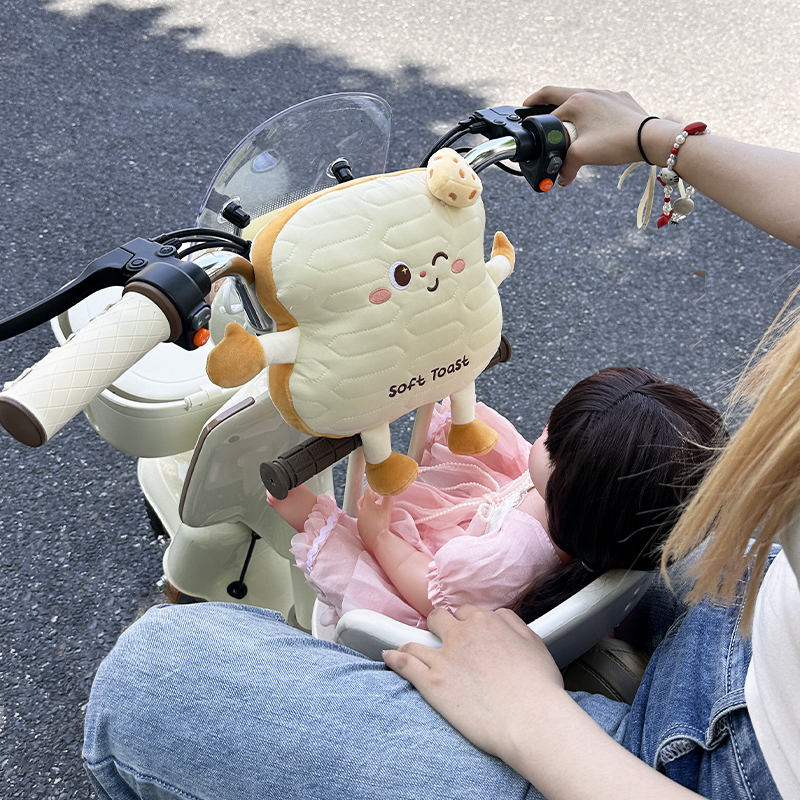 电动车防撞头保护垫儿童安全座椅防撞垫电瓶车摩托车带娃出行神器